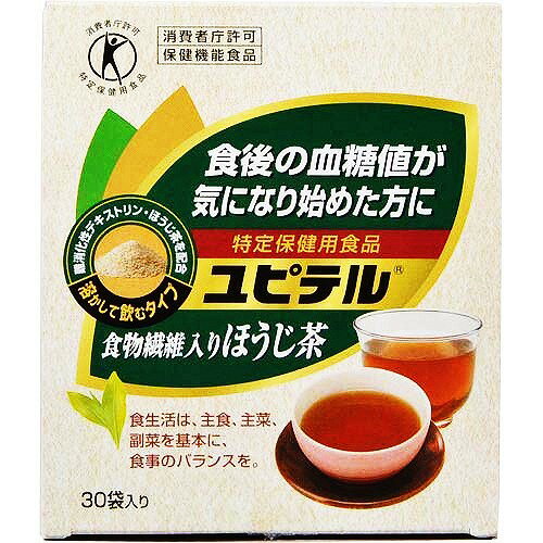 ユピテル 食物繊維入りほうじ茶 【特定保健用食品】【送料無料】[p10]】