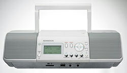【送料無料】KENWOODiPod/iPhone対応パーソナルステレオシステムCLX-30-W■CD/SD/USBパーソナルオーディオシステム■USBメモリーやSDカードにカンタン録音■CDやラジオをパソコンなしで手軽に録音■USB端子とSDカードスロットを搭載【オススメ】