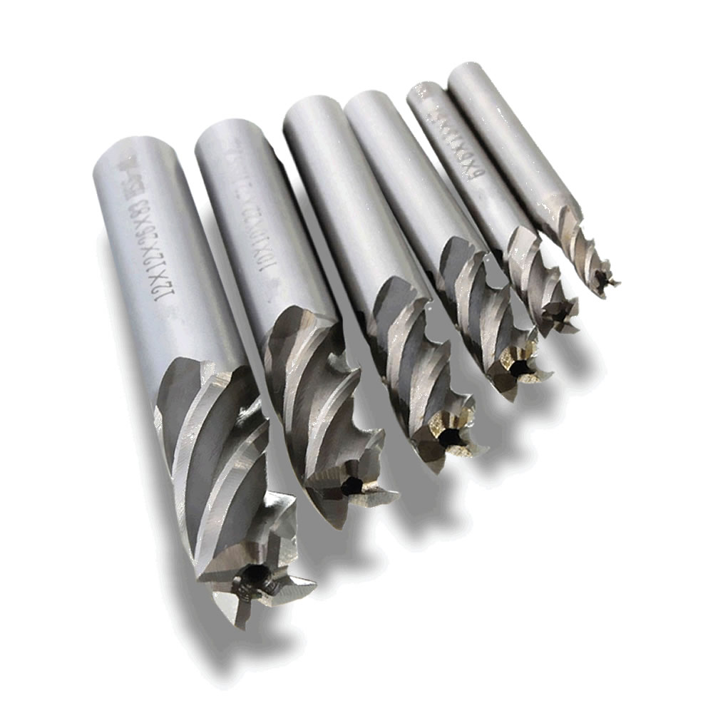 インパクト ドライバー ビット 6本セット 超硬 エンドミル 電動　工具 アタッチメント 加工用カッター ..