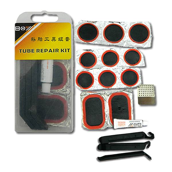 自転車　パンク修理キット　セット パンク ゴム　接着剤　パッチ　タイヤ 工具 修理 tecc-punkkit【メール便発送】【スーパーセール割引対象品】 その1