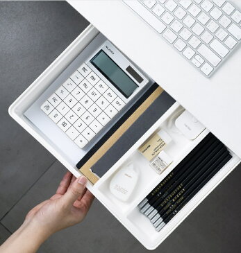 DIY 引き出し ミニ トレー 小物入れ 収納整理 デスク下 取り付け 鉛筆トレイ 収納 小物整理 文房具 小物 両面テープ 隠し テレワーク Lサイズ dar-minidrawer-l【スーパーセール割引対象品】