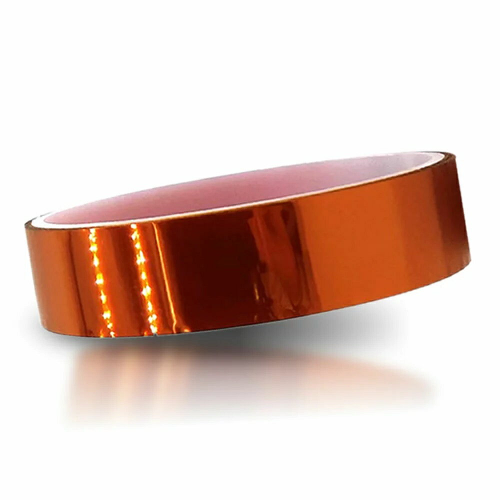 耐熱テープ 250度 幅2cm 厚さ0.05mm 22m 絶縁 高温 ポリイミド 粘着テープ 耐熱 カプトン 接着剤 昇華 ..