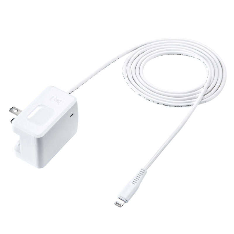 ACŴ Lightning֥η2.4Aۥ磻ȡ˥֥Ĺ 1.5m 掠ץ饤 ACA-IP77LT iPad iPhone iPod˽