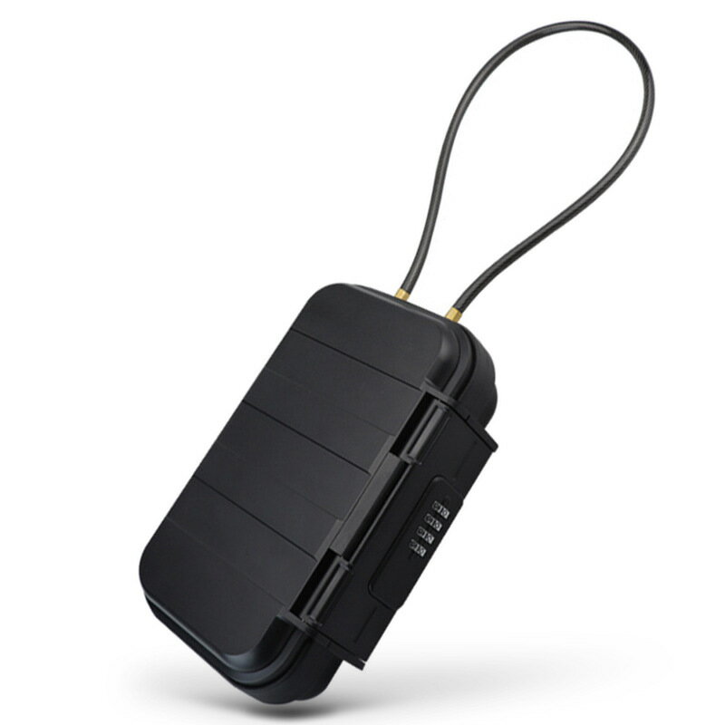 大容量 キーボックス 鍵の共有に ダイヤル式 合鍵 鍵 カード 貴重品 金庫 シェア 屋外 防水 収納 ワイヤー dar-daikeybox