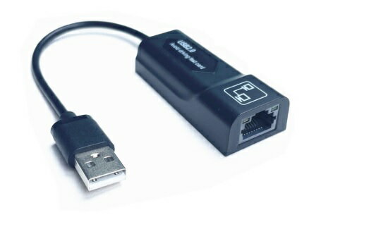 高速通信 100Mbps USB LANアダプター USB2.0/1.1対応 RJ45 有線LAN 有線接続 安定 ドライバ不要 for Windows/Mac/Linux dar-usb2rj45