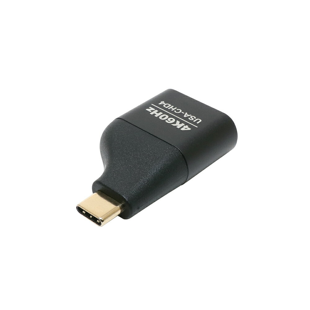 USB Type-C HDMI ϊA_v^ 4K60HzΉ RpNg^Cv MCO ~V USA-CHD4/BK