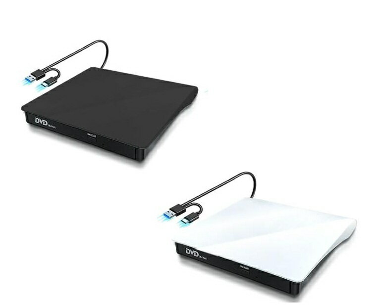 Windows10/11対応 外付け DVDドライブ USB