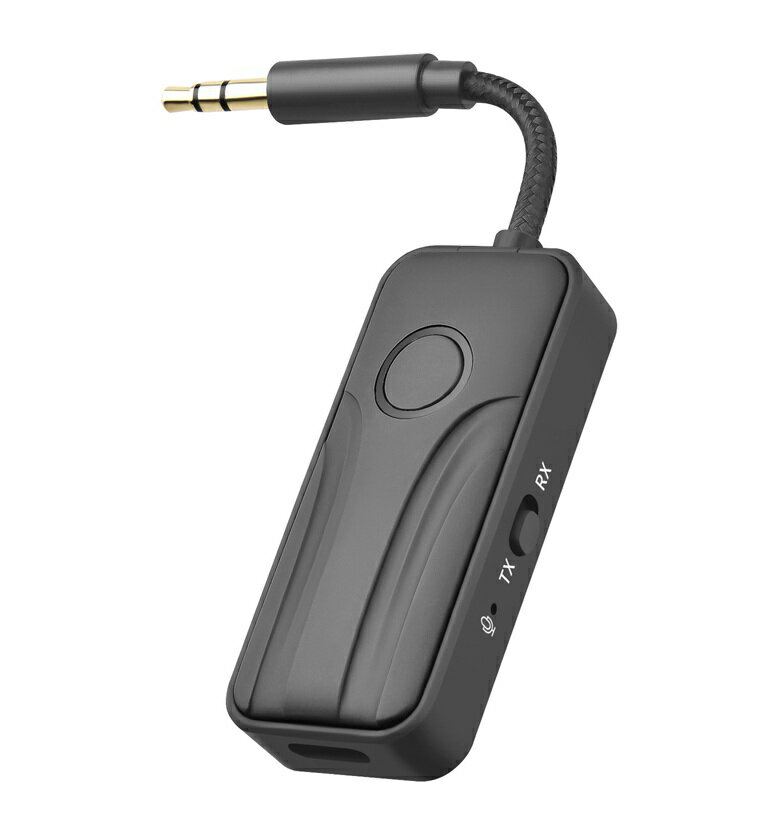 Bluetooth 6.0 トランスミッター レシーバー 送信機 受信機 無線 TX/RXモード BT200 AUX対応 テレビ 音声 ワイヤレス 高音質 オーディオ ハンズフリー ステレオ tec-txrx6ada
