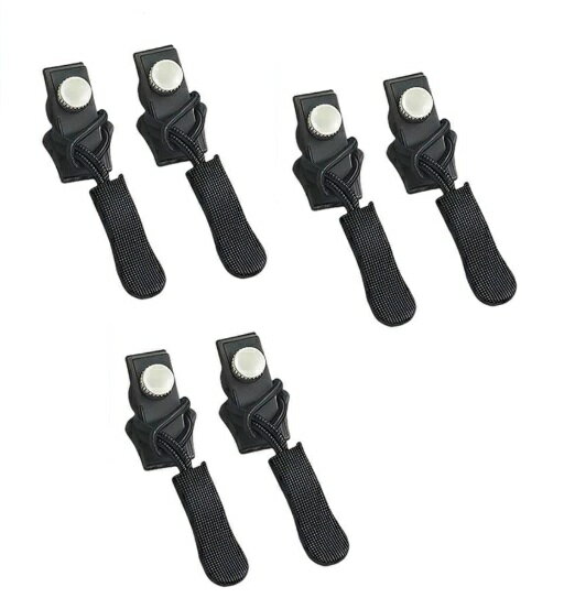 乐天商城 - ジッパー 修理キット 6個セット ファスナー 衣類 バッグ ジッパータブ ズボン リペア 服 かばん ジャンバー 手芸