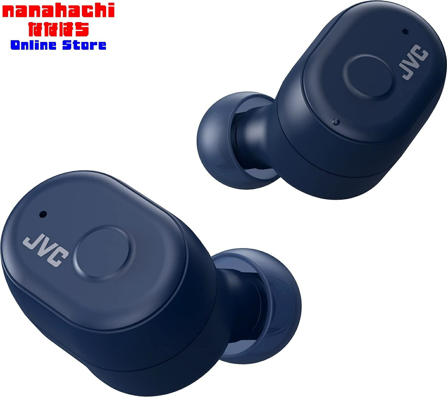 完全ワイヤレスイヤホン JVC ジェイブイシー HA-A11T-A［インディゴブルー］Bluetooth対応 完全ワイヤレスイヤホンが初めての方でも簡単操作ワンボタンによる簡単操作が可能な完全ワイヤレスイヤホン 耳にしっかりとフィットするシンプルなデザイン