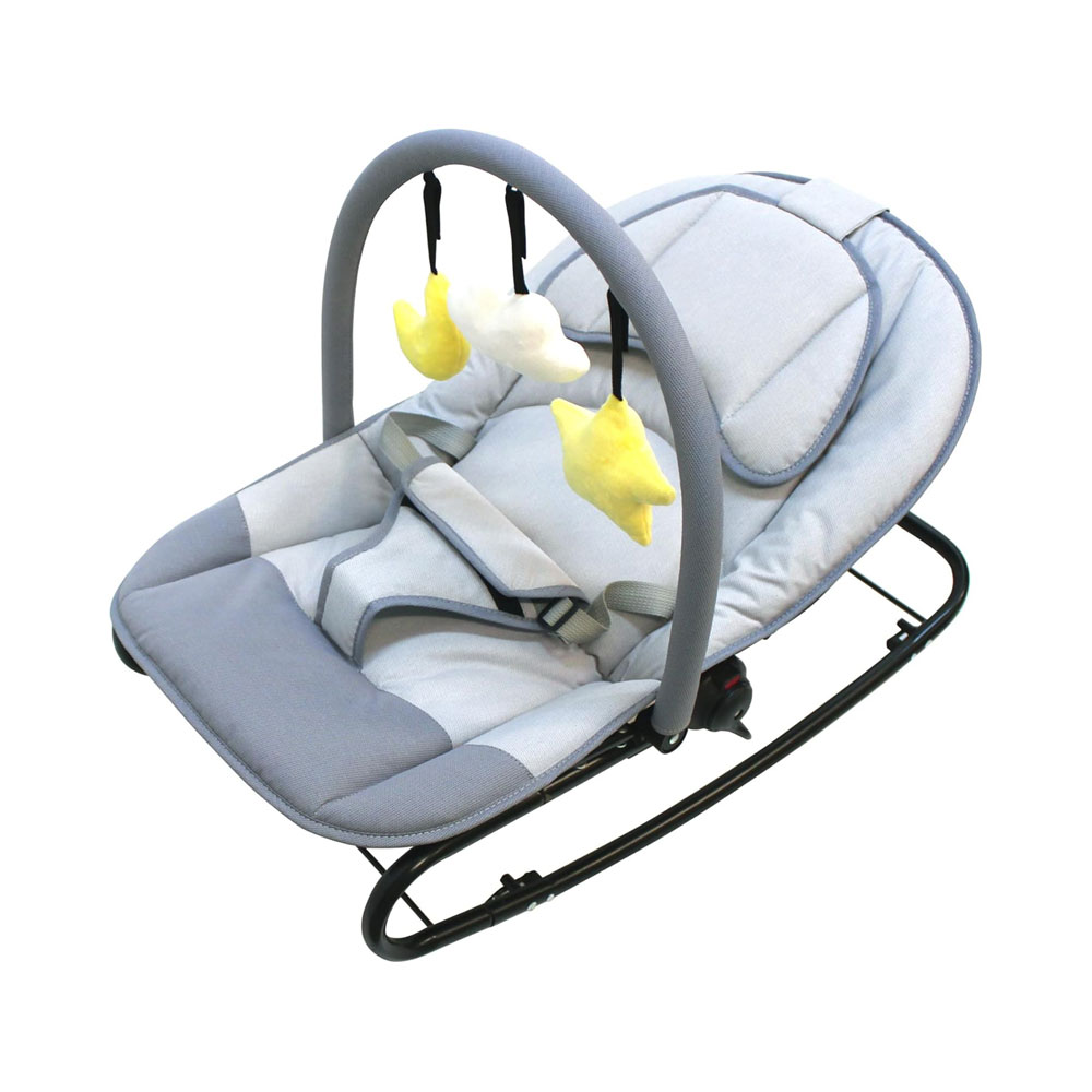 ベビー バウンサー グレー ベッド チェア 2WAY 新生児 ベビー用品 出産準備 育児 男の子 女の子 出産祝い 出産 お祝い ギフト 0歳 1ヵ月 赤ちゃん 室内 お食事 かわいい 永和