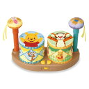 おもちゃ やわらか ボヨヨンドラム くまのプーさん ドラム 布製 音楽 楽器 楽器玩具 誕生日 プレゼント ギフト 男の子 女の子 ディズニー タカラトミー