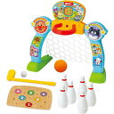 スポーツ玩具 おもちゃ アンパンマン スポーツデラックス 4in1セット 子供 キッズ 孫 男の子 女の子 サッカー ゴルフ ボウリング 誕生日 プレゼント 人...