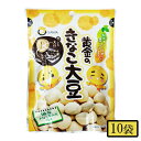 オガワ食品 黄金のきなこ大豆 チャック付袋 50g×10袋 セット 大豆 お菓子 豆菓子 おつまみ 国産きなこ 国産大豆