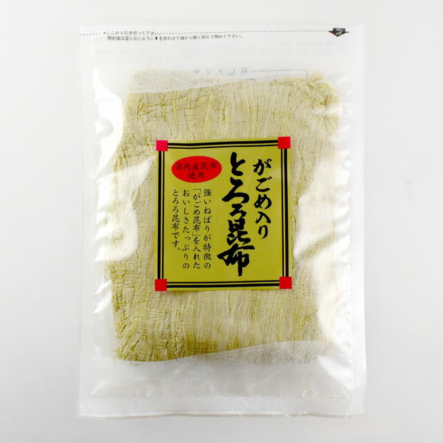 大阪昆布フジイ　がごめ入りとろろ昆布　80g