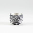 薩摩錫器 錫 切子ぐい呑 藍 イブシ加工 80ml 99B 岩切美巧堂 代引不可父の日 錫器 錫製 切子ぐい呑 還暦祝 結婚祝 退職祝 贈答 母の日 プレゼント...