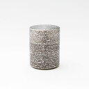 受注生産 薩摩錫器 錫 茶筒 吹雪 黒 90g 14-8 岩切美巧堂 代引不可父の日 錫器 錫製 還暦祝 結婚祝 退職祝 贈答 母の日 プレゼント ギフト 伝統...