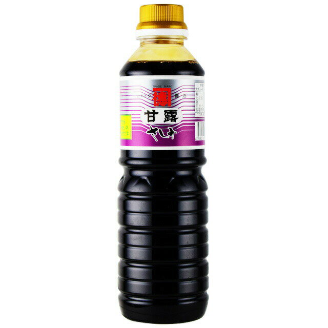 送料無料　カネトク醤油　さしみしょうゆ　甘露　500ml×3本　　佐賀屋醸造 　濃口醤油　鹿児島あまくち醤油　　産地直送　代金引換不可　同梱不可