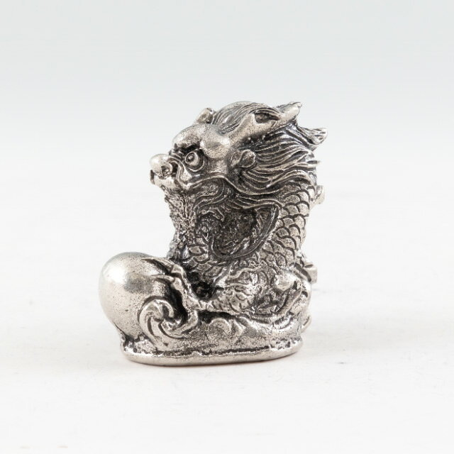 薩摩錫器 錫 置物 龍-SORA イブシ加工 186-5 薩摩錫器工芸館 代引不可※12月24日からのご注文は1月6日より順次発送父の日 錫器 錫製 置物 還暦祝 結婚祝 退職祝 贈答 母の日 プレゼント ギフト 伝統工芸品 [3]