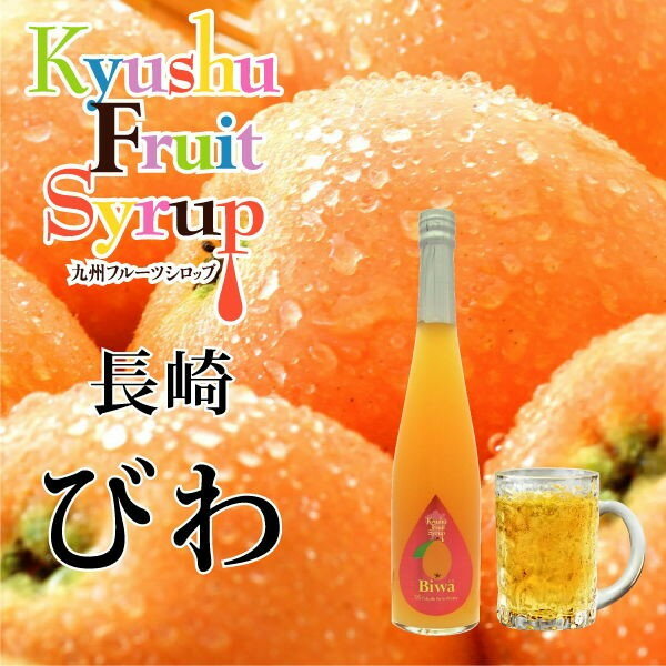 福田農場 びわ九州果実シロップ 500ml
