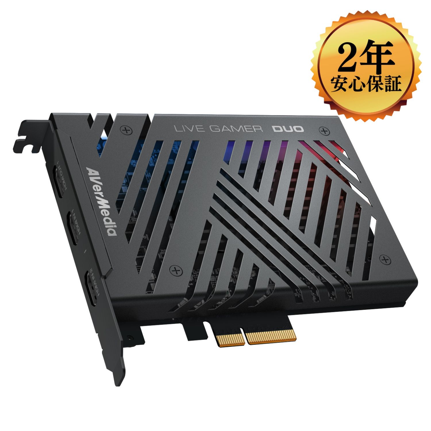 【2年保証、国内正規品】AVerMedia Live Gamer DUO GC570D ゲームキャプチャーボード DV543