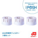 <LINE登録で+10%OFF>iPOSH mist 交換用フィルター×3個セット【アイポッシュ 加湿器 ミスト器 送料無料】
