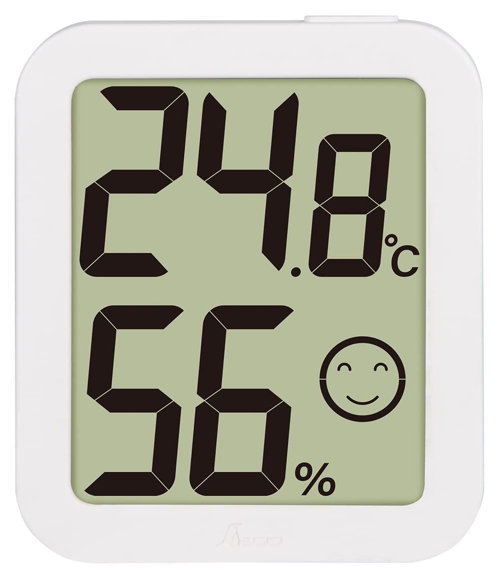 シンワ測定(Shinwa Sokutei) デジタル温湿度計 環境チェッカー ホワイト 73247