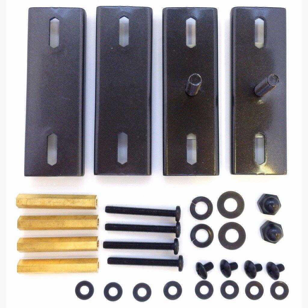 川口技研 ホスクリ ーン ハサミ付金具 HP-2LP-DB