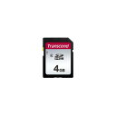 トランセンドジャパン トランセンド SDカード 4GB Class10【データ復旧ソフト無償提供】TS4GSDC300S(2)
