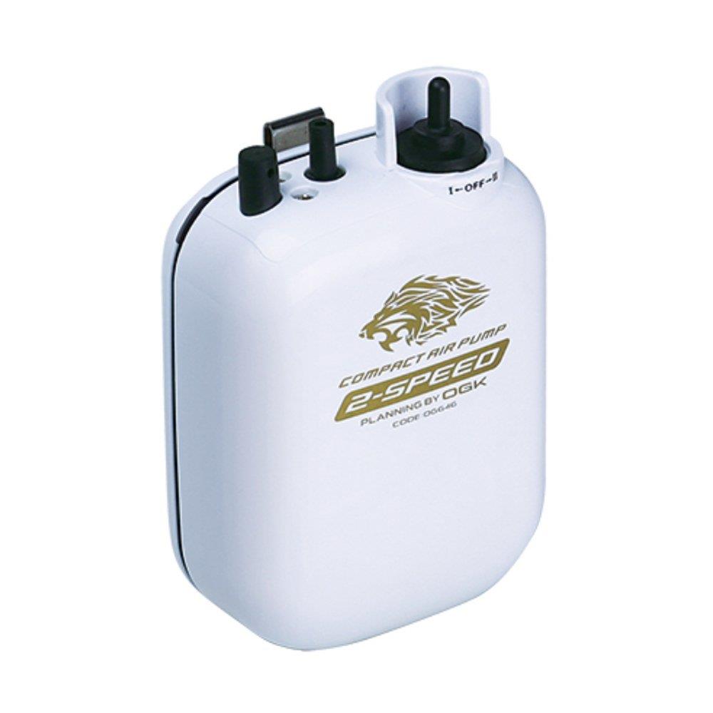 OGK(オージーケー) コンパクトエアーポンプ OG646 2スピード シリコンホース、ストン付