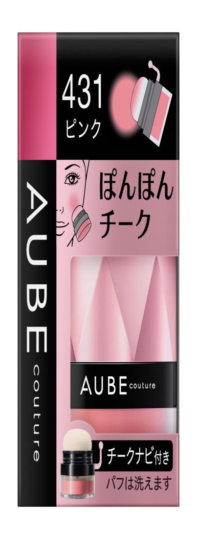 Aube\オ-ブ ソフィーナ オーブ ぽんぽんチーク 431 ピンク