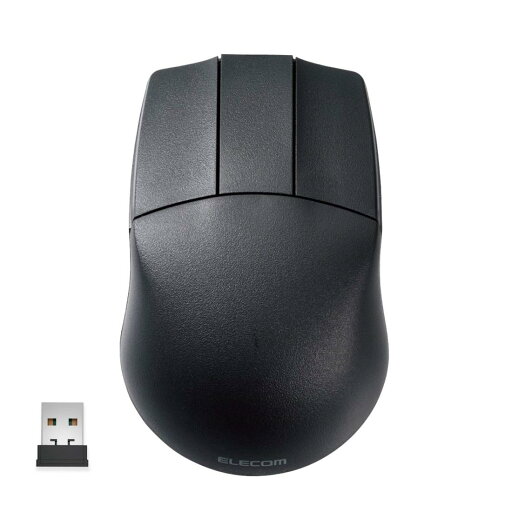 エレコム マウス ワイヤレス (レシーバー付属) Mサイズ CAD向け 3ボタン ホイールレス 左右対称 600/1200カウント2段階調整 ブラック M-CAD01DBBK エレコム マウス ワイヤレス (レシーバー付属) Mサイズ CAD向け 3ボタン ホイールレス 左右対称 600/1200カウント2段階調整 ブラック M-CAD01DBBK
