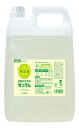MIYOSHI 業務用 ミヨシ石鹸 無添加お肌のための洗濯用液体せっけん 4L