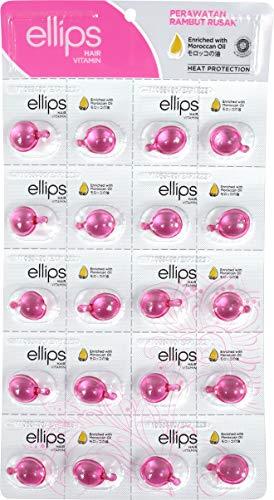 【日本限定品】ellips ヘアーオイル クリアピンク シートタイプ20粒