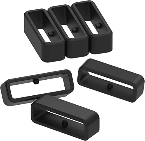 6pcs for garmin ガーミン ForeAthlete 235J 45Jに対応交換用バンドループ シリ コーン製 ForeAthlete 220J 230J 630J 620 735XTJに 対応 替えて修理用遊環 6 