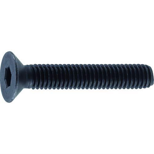 トラスコ中山(TRUSCO) 六角穴付皿ボルト 全ネジ B730305 黒染め M3×5 60本入 x 10パック x 【ケース販..