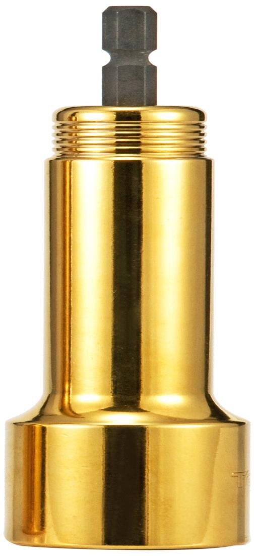 タジマ(Tajima) インパクトドライバー用SDロングソケット 6角 TSK-SD24L-6K 24mm 1個