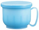 小森樹脂(Komorijushi) コップ 入れ歯専用 爽やかさん ブルー 430ml