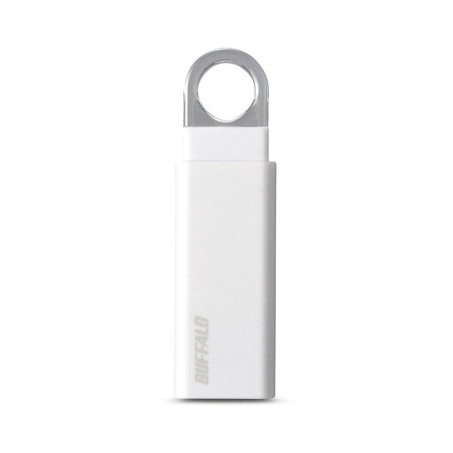 バッファロー BUFFALO ノックスライド USB3.1(Gen1) USBメモリー 32GB ホワイト RUF3-KS32GA-WH バッファロー BUFFALO ノックスライド USB3.1(Gen1) USBメモリー 32GB ホワイト RUF3-KS32GA-WH