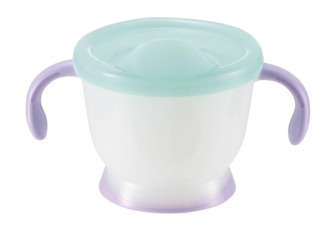 リッチェル アクリア コップでマグ 直飲みタイプ ライトブルー 1個 150ml 7カ月