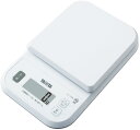 タニタ クッキングスケール キッチン はかり 料理 デジタル 1kg 1g単位 ホワイト KJ-110S WH ごはんのカロリーがはかれる(3)