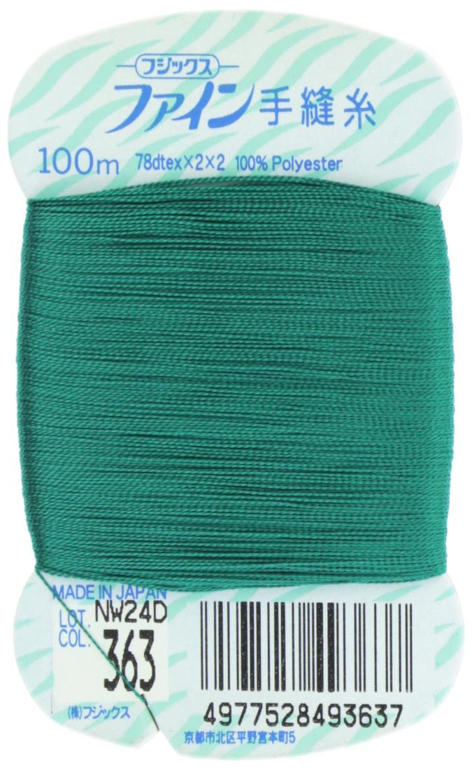 フジックス ファイン 【手縫い糸】 #40 100m col.363