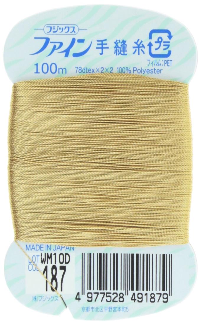 フジックス ファイン 【手縫い糸】 #40 100m col.187