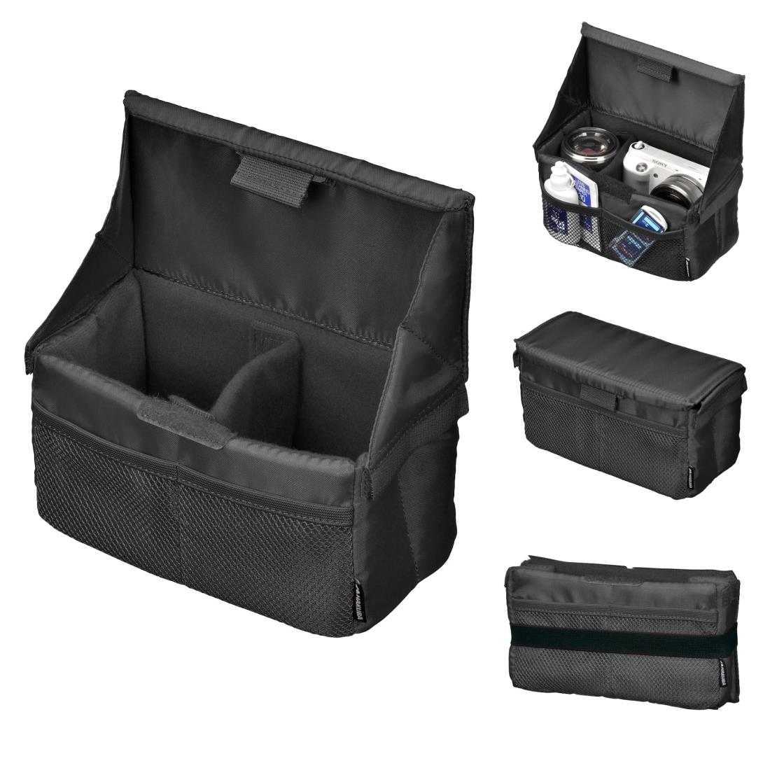 ハクバ HAKUBA フォールディングインナーソフトボックス B ブラック インナーバッグ ソフトバッグ カメ..