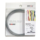 日本化線 NIPPOLY 自遊自在 wire COLOR 0.9φ×5m巻 メタリックシルバー