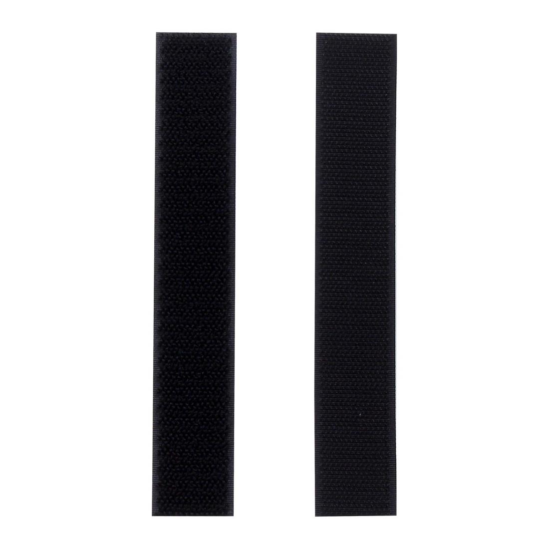 和気産業 バリバリテープ 縫製用(粘着なし) 黒 25mmX150mm 布製品 衣装製作 BR013