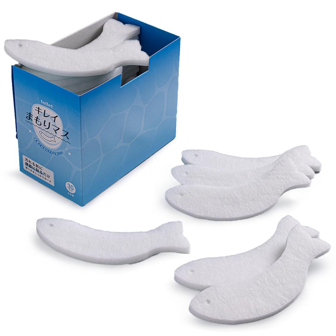 サンコー トイレ 汚れ防止 パット おしっこ吸うパット キレイまもりマス 30コ入 おしっこガード おしっこパッド 子供 シニア 飛び散り 臭い対策 トイレ掃除...