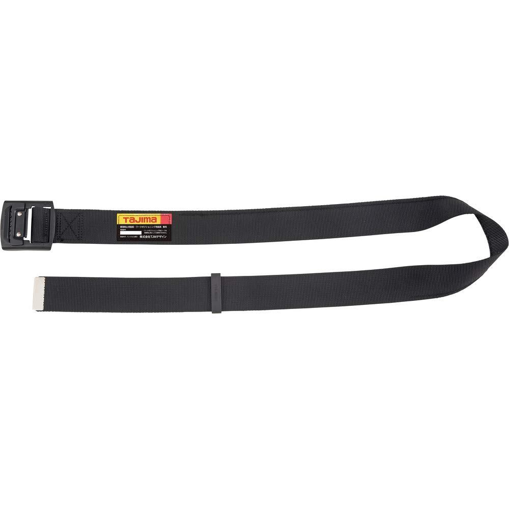 タジマ 新規格安全帯 胴ベルトLサイズ 黒 BWBCL145-BK 長さ145cm カーブ形状が体になじみやすい 衝撃や..