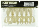 ケイテック(Keitech) クレイジーフラッパー 4.4インチ #422 サイトフラッシュ