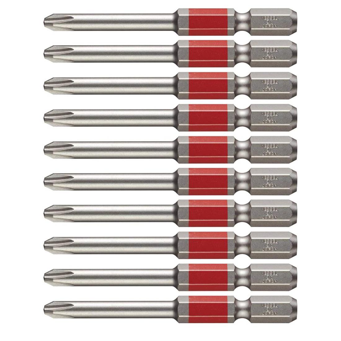 ベッセル(VESSEL) 40V対応 片頭プラス 剛彩ビット +2×65 10本組 GS10P2065DF